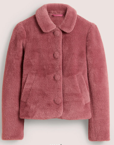 rosa jacke