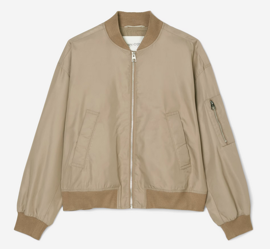 Bomberjacke beige