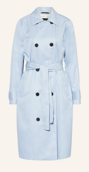 Trenchcoat hellblau